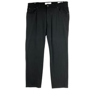 Brax Mens Size 36 Pants Chuck Modern Fit Slim Stretch Black *HEMMED